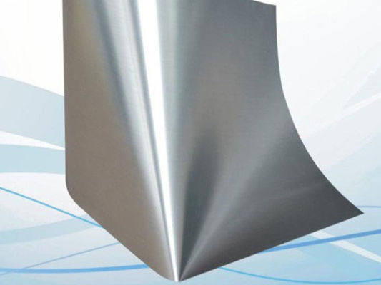 45um Aluminium Kemasan Film Poliester Logam, Film Mylar Reflektif Perak