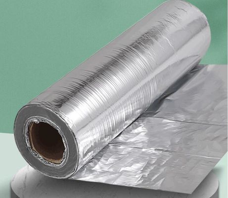 Lapisan Film Pencetakan Anti Fading PE Aluminium Foil Rolls, 8um Laminated Aluminium Foil