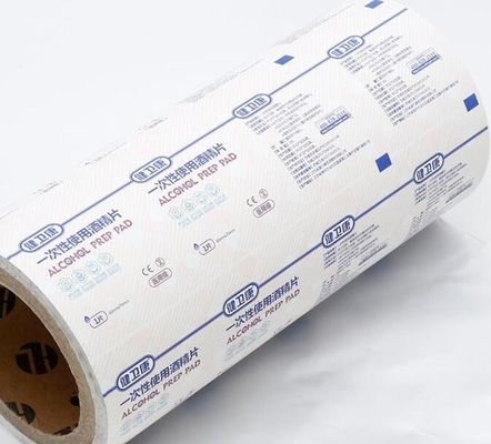 Kertas Pembungkus Kado Prep Pad Alkohol Dalam Gulungan Digunakan Pada Mesin Pengemasan Otomatis
