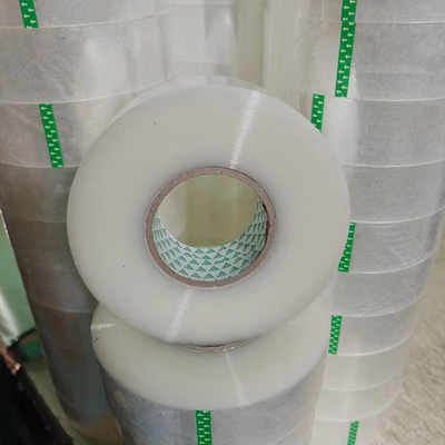 Jumbo Bopp Tape Roll Transparent Sealing Bopp Tape Pengemasan Pemasok