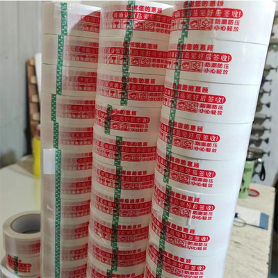Jumbo Bopp Tape Roll Transparent Sealing Bopp Tape Pengemasan Pemasok