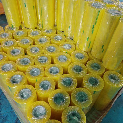 Jumbo Bopp Tape Roll Transparent Sealing Bopp Tape Pengemasan Pemasok