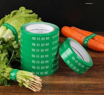 Supermarket Tape penempel sendiri Bunga kebun Sayuran Tape pengikat kuat