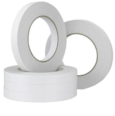 Solvent Base / Hot Melt Double Side Paper Embroidery Tape Dengan Hot Melt / Solvent