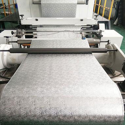 Gloss Silver Gold Metallized Composite Paper Aluminium Plating Paper Untuk Kotak Rokok