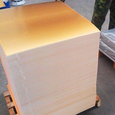 PET-aluminium Coating Paper / Metallic Gold/ Silver Paper Film Dan Lembar Papan Kertas (250gm-450gm)