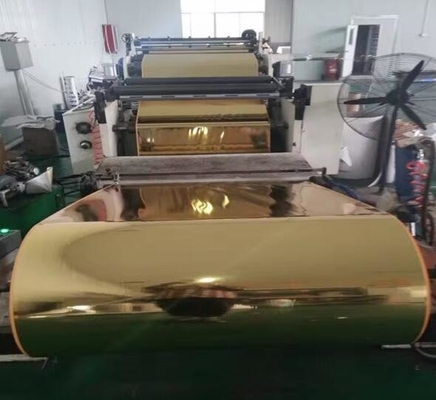 Transfer Pet Metallized Holographic Paper / Cardboard Untuk Pencetakan Dan Pengemasan