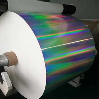 Transfer Pet Metallized Holographic Paper / Cardboard Untuk Pencetakan Dan Pengemasan