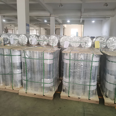 Film Pet Metalized Dan Foil Aluminium Dengan Lapisan PE Laminating Film Untuk Bahan Isolasi
