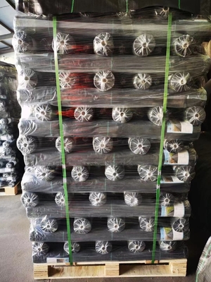 90g 100g 200g 250g Polypropylene Control Barrier Weed Mat, Kain Anti Rumput Hitam dalam Gulung