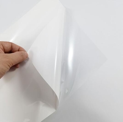 PP Minyak Putih Film Adhesif Dua Sisi, Akrilik Pp Viscosity Tinggi Wide Double-sided White Adhesive