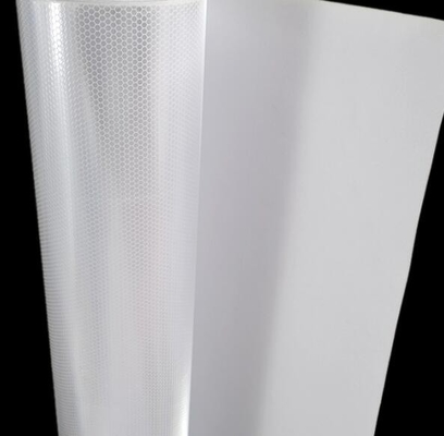 Honeycomb Seamless Photo Advertising Grade Traffic Sign Lettering Adhesive Reflective Film