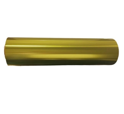 Supply Silver Gold Red Pet Aluminium Plated Color Film Polyester Color Gold Film Laser Film Composite Film