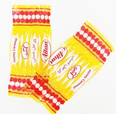Mencetak Transparent Candy Wrapping PVC Twist Film Dengan Pelangi Iridescent Warna Untuk Candy Packaging Wrapper