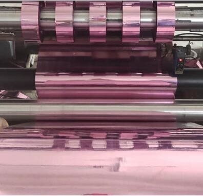 Metallized PVC Film Pet Twist Film Untuk Candy Packing, Metallic Candy Toffee Packaging Film