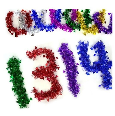 Perayaan Hari Natal Pull Strip, Dekorasi Pull Strip, Bunga Warna PVC