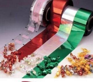 Film kemasan PVC warna-warni untuk dekorasi dan pencetakan Laminated, PVC film twist kaku