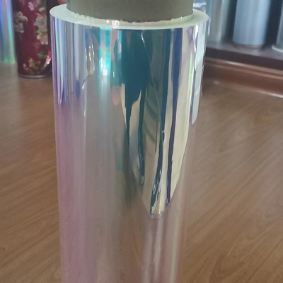 Film kemasan PVC warna-warni untuk dekorasi dan pencetakan Laminated, PVC film twist kaku