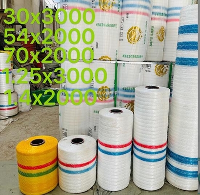 PE Plastik Pertanian Bulat Jagung Bale Jaring Silage Feed Feed Jaring Jerami Bales Jaring Baler Khusus