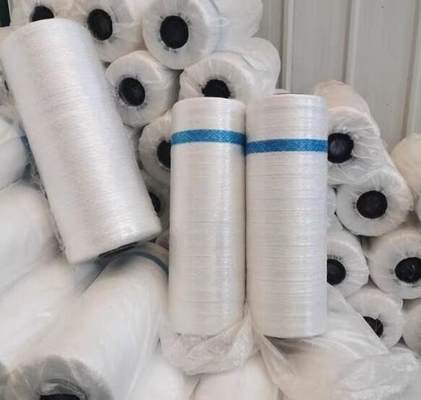 Perawan HDPE Pertanian Silage Bale Wrap Net, Round Bale Feeder Net Haylage Bale Warp Net