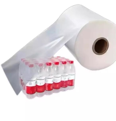 Heat Shrink Plastic PE Shrink Wrap Film Heat Plastic Shrink Film untuk kemasan Plastic Film