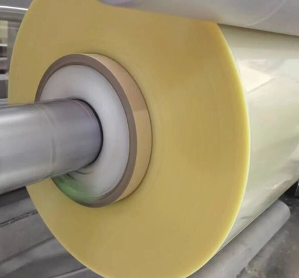 PVC Shrink Film Roll untuk Panas Label Bungkus Bubuk Protein Botol Jus Air Kaleng Minuman Kaca