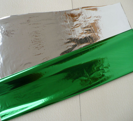 Film Propilena Berwarna Bermetal / Film CPP Beraluminium Mylar Reflektif