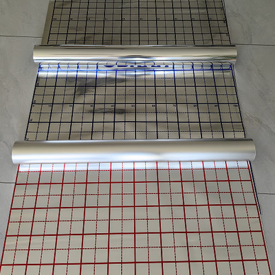 Percetakan grosir logam cermin hewan peliharaan film reflektif pemanasan lantai, aluminium foil reflektif film pemanasan lantai