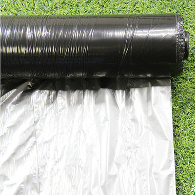 Silver Black 25um/30um/35um UV Mulch Plastic Film untuk Pertanian
