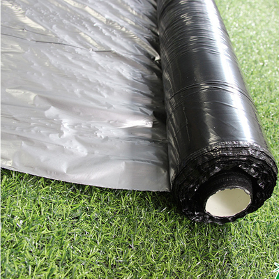 Silver Black 25um/30um/35um UV Mulch Plastic Film untuk Pertanian