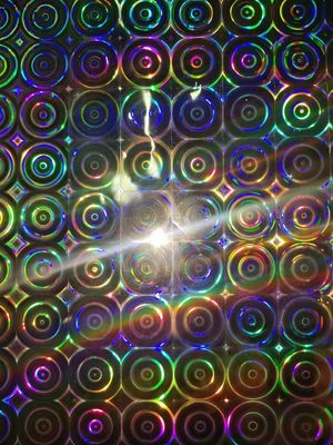 Film Pet Holografik Printing Primer Lapisan Holografik Film Reflektif Film Termal Laminasi Film