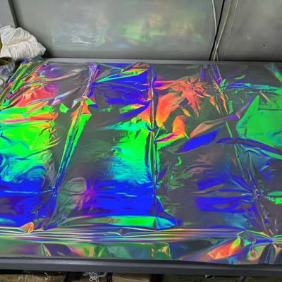 Film Pet Holografik Printing Primer Lapisan Holografik Film Reflektif Film Termal Laminasi Film
