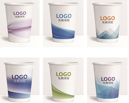 10oz 260 + 18pe Disposable Paper Cup, Single Wall Disposable PLA Coated Paper Cups