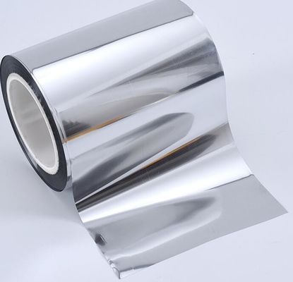 Mencetak Silver Aluminized Pet Packaging Film VMPET 12-100micron