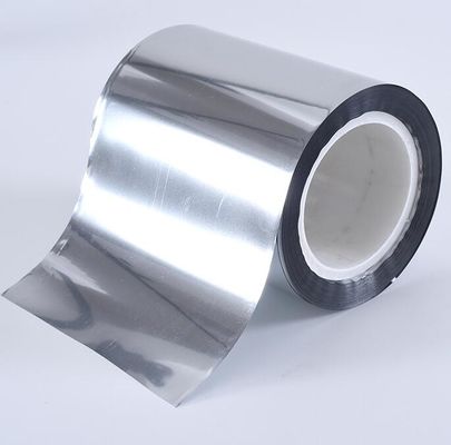 Mencetak Silver Aluminized Pet Packaging Film VMPET 12-100micron
