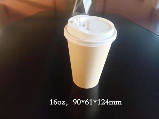 260 + 18pe Cangkir Kopi Sekali Pakai, 10oz Anti Scalding Hot Drink Paper Cups