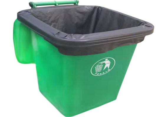 80X105cm Sampah Hitam Kantong Sekali Pakai Biodegradable