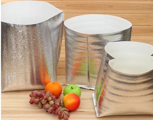 20 * 35cm Disposable Hot Insulated Food Packaging Foil Isolasi Reflektif