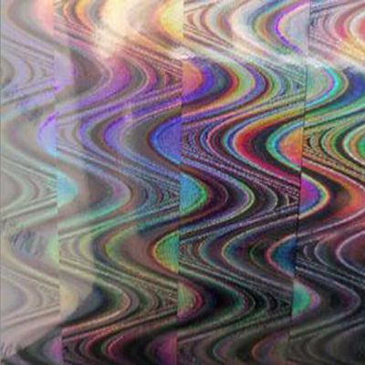 Glitter Rainbow dan Star metalized holographic Film pada gulungan untuk pengemasan