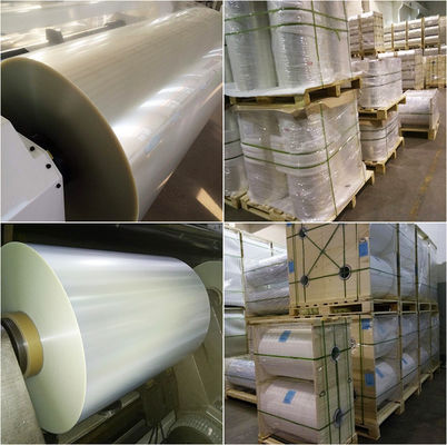 Kekerasan Lembut 3mic Metallized PET Film Untuk Kemasan Makanan