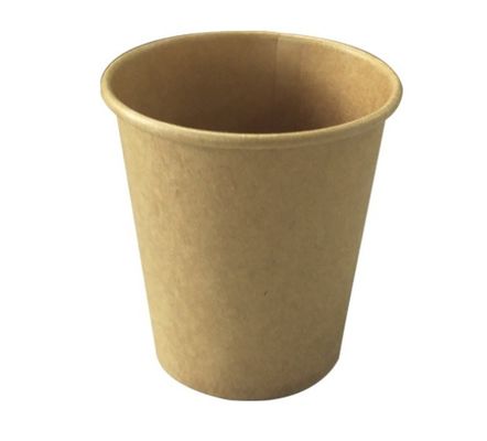 Grosir Baik Kraft Paper Tasting Cup, 100ml Cangkir Kertas Berkapasitas Kecil Untuk Promosi