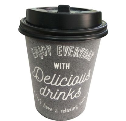9oz Disposable Coffee Hot Drink Foam Cup Dengan Tutup