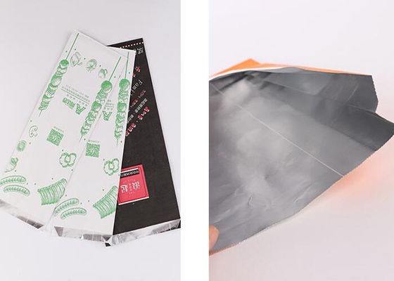 Kemasan Takeaway Greaseproof Aluminium Foil Kraft Paper Untuk Ayam Goreng Barbekyu