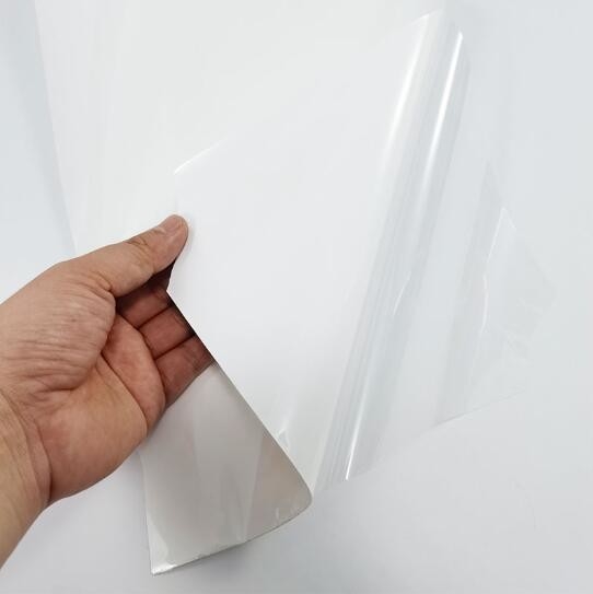 PP Minyak Putih Film Adhesif Dua Sisi, Akrilik Pp Viscosity Tinggi Wide Double-sided White Adhesive