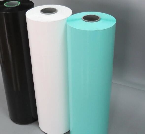 PE Plastik Hitam Putih Hijau Silage Wrap Film untuk Pertanian Bulat dan Square Wrap Baler
