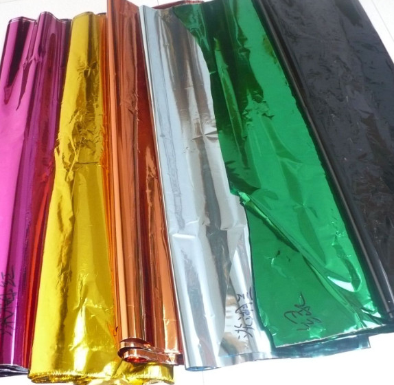 Film Propilena Berwarna Bermetal / Film CPP Beraluminium Mylar Reflektif