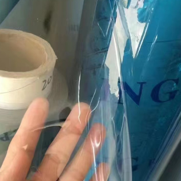 Film transparan PVC, berbagai film PVC untuk kemasan tas tangan Film transparan untuk kemasan pakaian baru dan tua