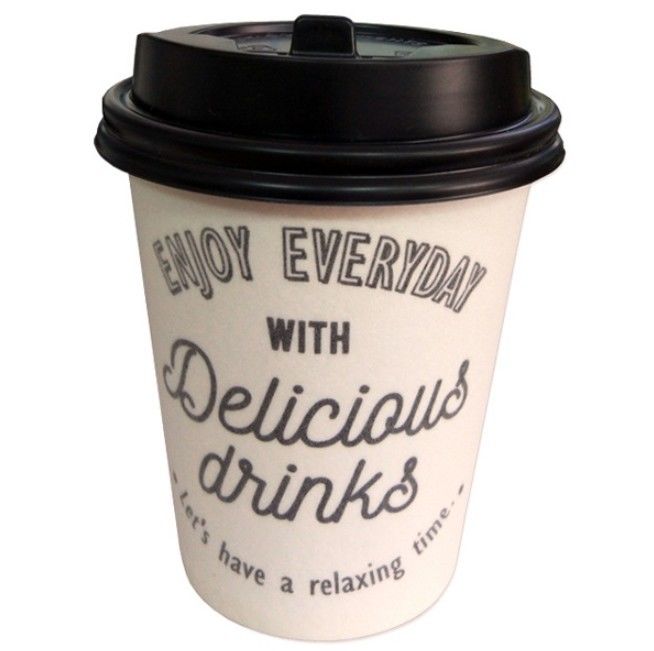9oz Disposable Coffee Hot Drink Foam Cup Dengan Tutup
